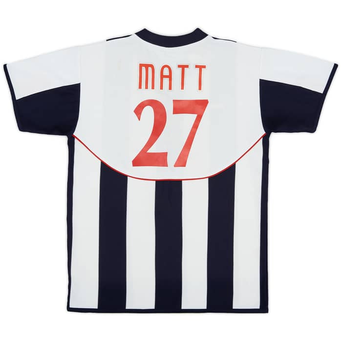 2004-05 West Brom Home Shirt Matt #27 - 5/10 - (XL.Boys)