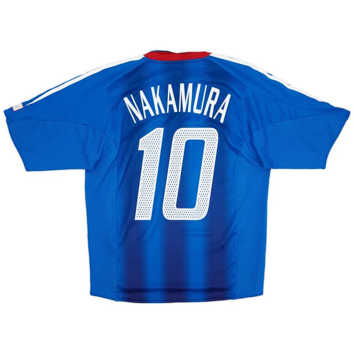 2002-04 Japan Authentic Home Shirt Nakamura #10 - 8/10 - (S)