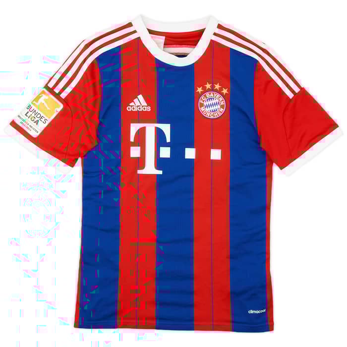2014-15 Bayern Munich Home Shirt Alaba #27 - 5/10 - (XL.Boys)