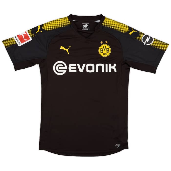 2017-18 Borussia Dortmund Authentic Away Shirt Rode #18 - 10/10 - (M)