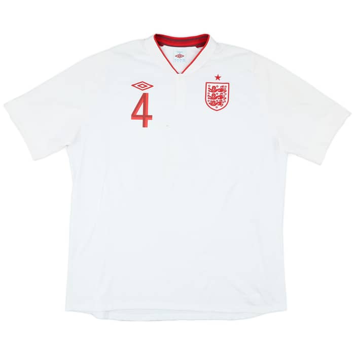 2012-13 England Home Shirt Gerrard #4 - 6/10 - (3XL)