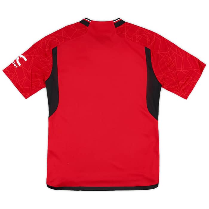 2023-24 Manchester United Home Shirt (M.Kids)