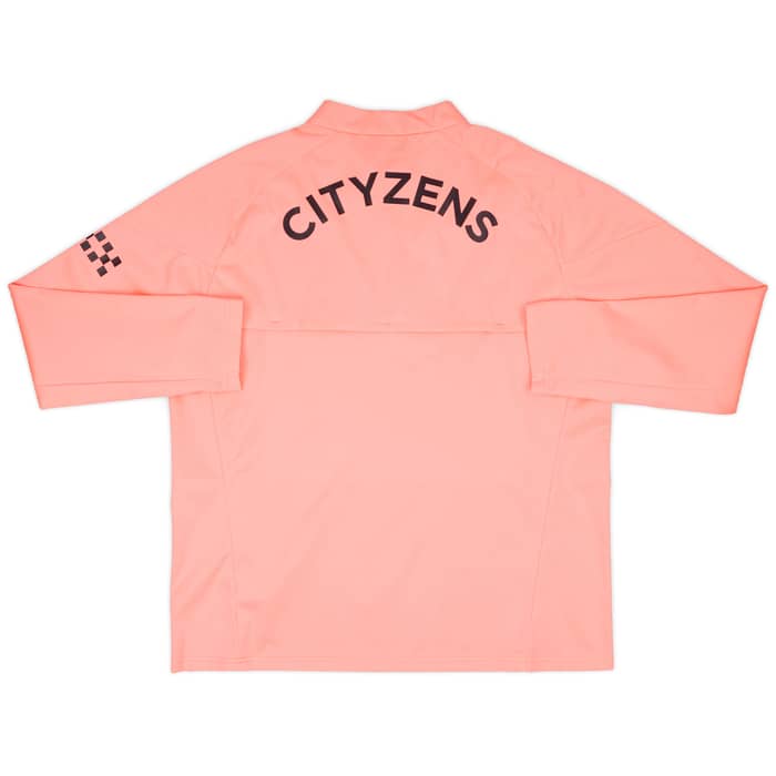 2024-25 Manchester City Player Issue 1/4 Zip Rain Top #18 (Ortega) - 9/10 - (XL)