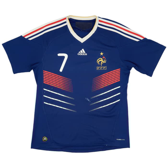 2009-10 France Home Shirt Ribery #7 - 5/10 - (XL)