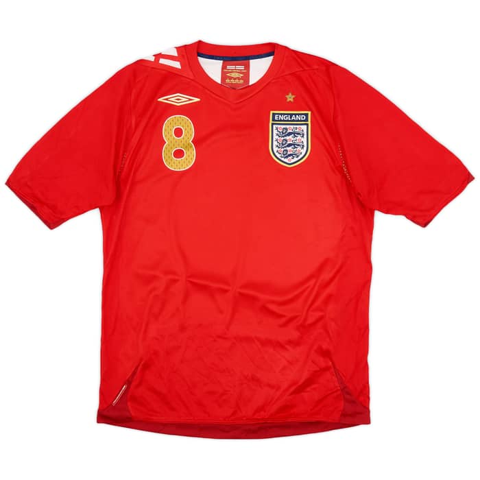 2006-08 England Away Shirt Lampard #8 - 6/10 - (M)