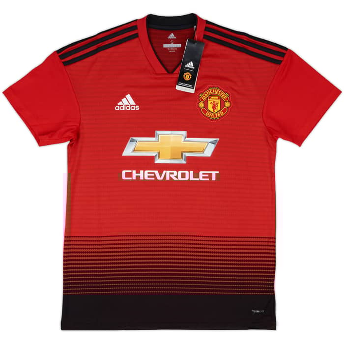 2018-19 Manchester United Home Shirt Pogba #6 (S)