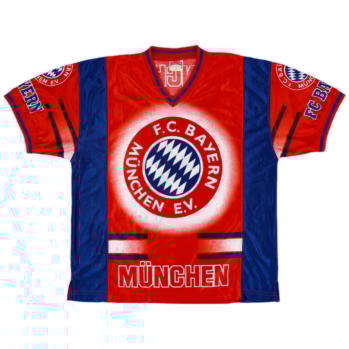 1990s Bayern Munich Nutmeg Graphic Shirt - 9/10 - (M)