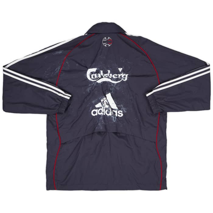 2006-07 Liverpool adidas Hooded Rain Jacket - 4/10 - (S)