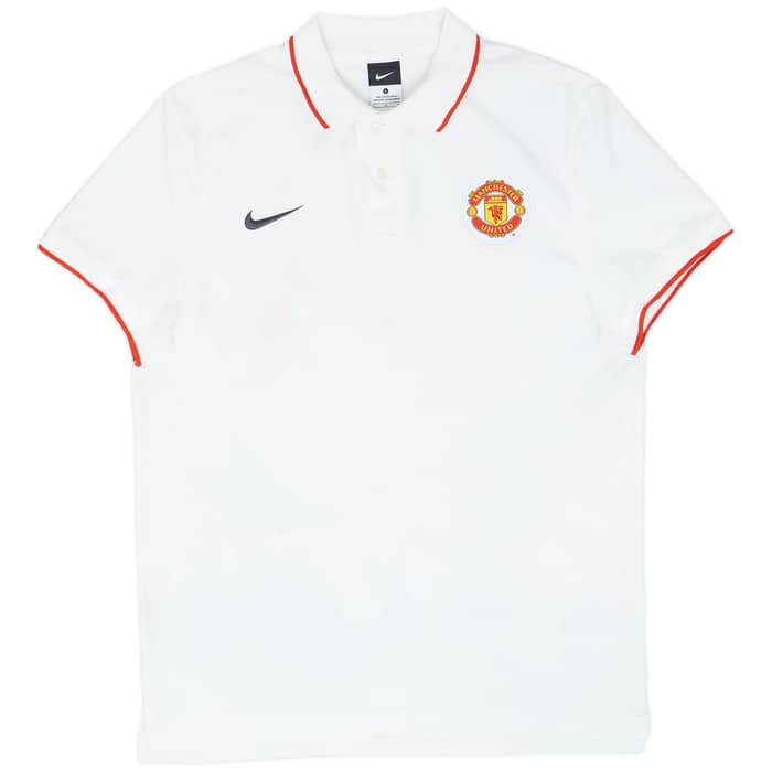 2010-11 Manchester United Nike Polo Shirt - 4/10 - (L)
