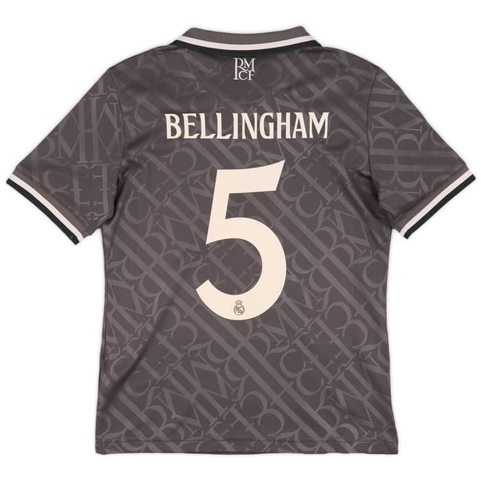 2024-25 Real Madrid Third Shirt Bellingham #5 (KIDS)