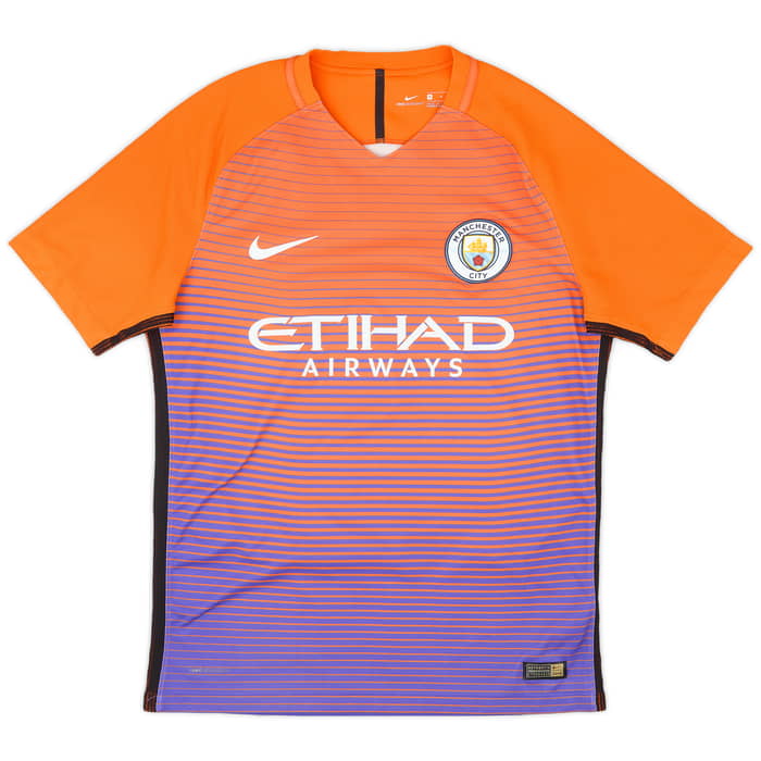 2016-17 Manchester City Authentic Third Shirt Fernandinho #25 - 8/10 - (M)