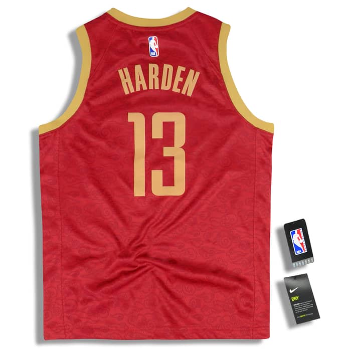 2018-19 Houston Rockets Harden #13 Nike Swingman Jersey (Alternate) Y - W/Tags