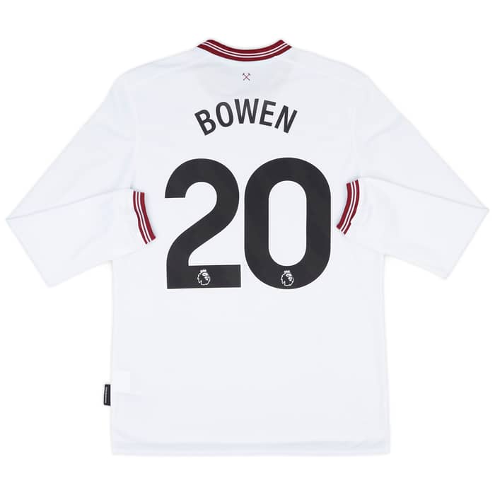 2022-23 West Ham Away L/S Shirt Bowen #20