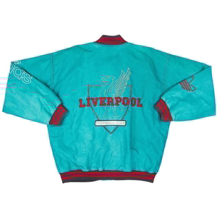1991-93 Liverpool adidas Padded Bomber Jacket - 6/10 - (M)