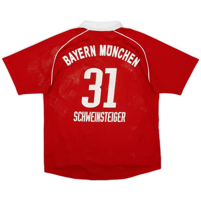 2005-06 Bayern Munich Home Shirt Schweinsteiger #31 - 4/10 - (L.Boys)