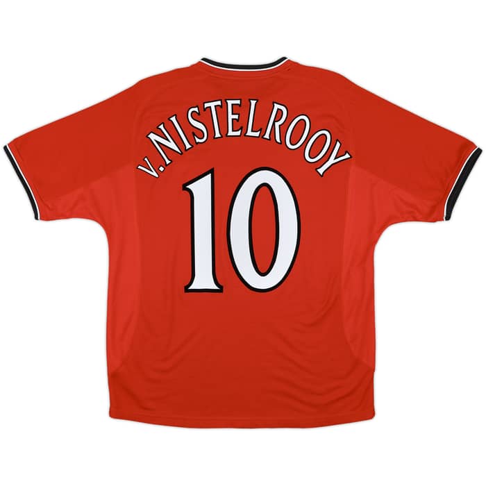 2000-02 Manchester United Home Shirt V.Nistelrooy #10 - 7/10 - (M)