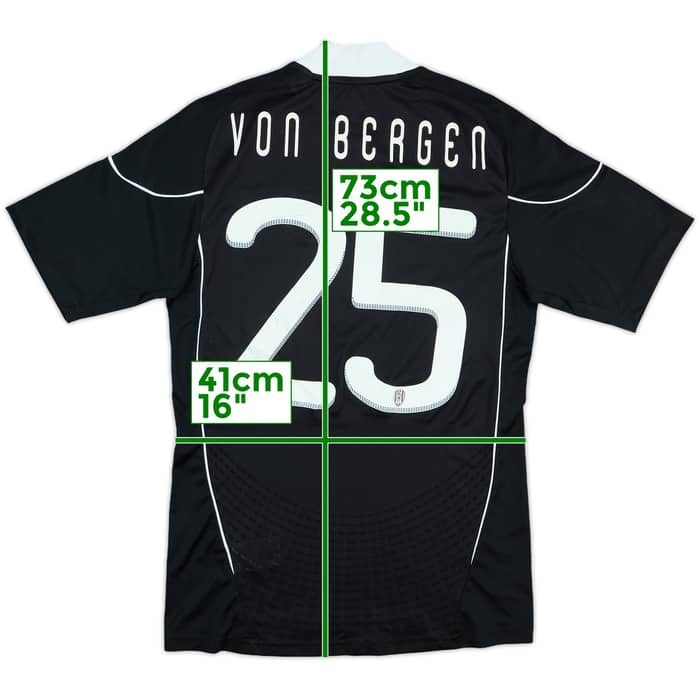 2010-11 Cesena Signed Away Shirt Von Bergen #25 - 6/10 - (S)