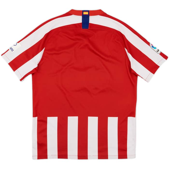 2019-20 Atletico Madrid Home Shirt - 4/10 - (M)