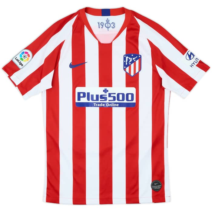2019-20 Atletico Madrid Home Shirt - 4/10 - (S)