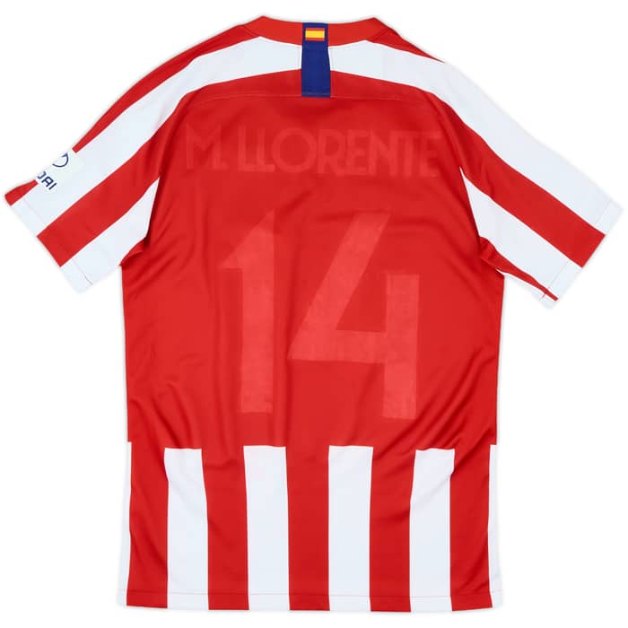 2019-20 Atletico Madrid Home Shirt - 4/10 - (S)