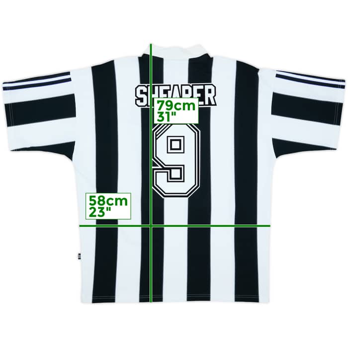 1995-97 Newcastle Home Shirt Shearer #9 - 10/10 - (XL)