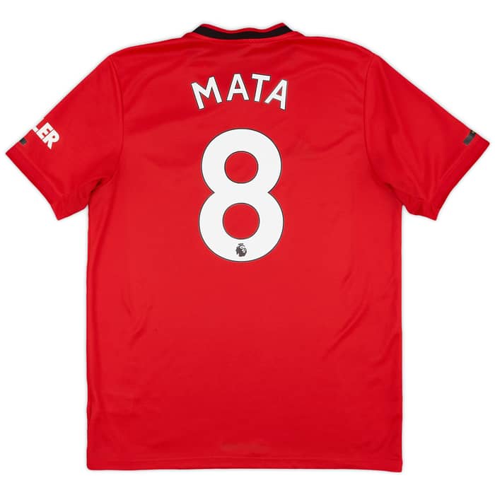 2019-20 Manchester United Home Shirt Mata #8