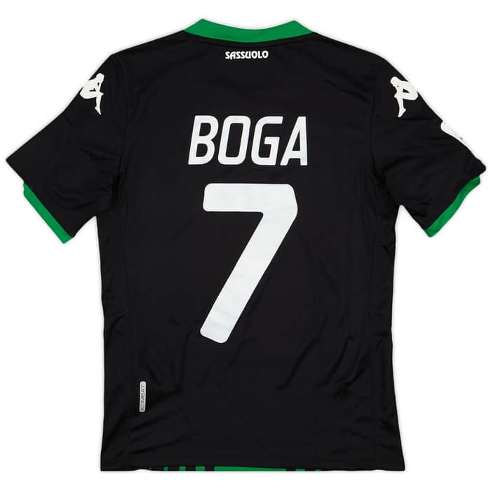 2019-20 Sassuolo Authentic Home Shirt Boga #7 - 8/10 - (S)