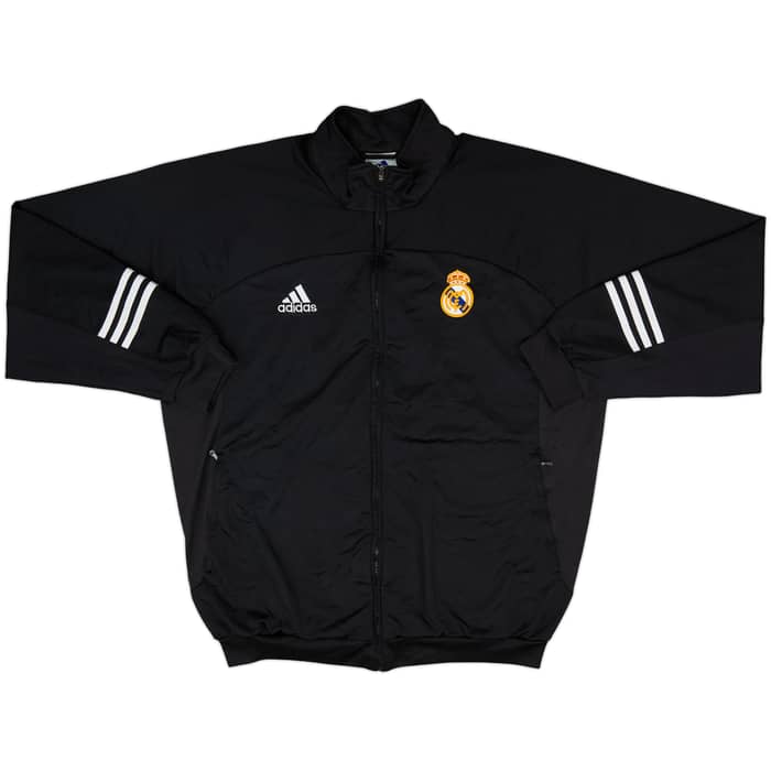 2001-02 Real Madrid adidas Tracksuit - 8/10 - (XL)