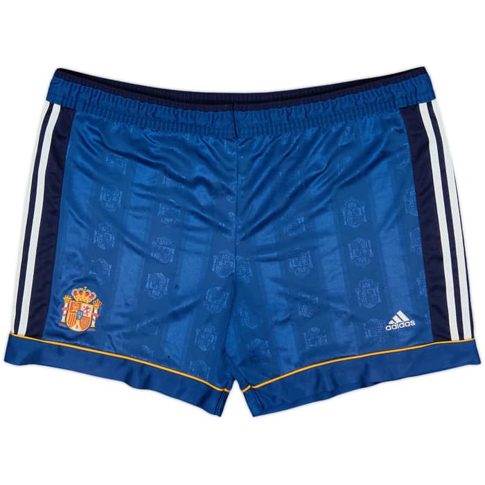 1999-00 Spain Away Shirt and Shorts Raul #10 - 5/10 - (M)