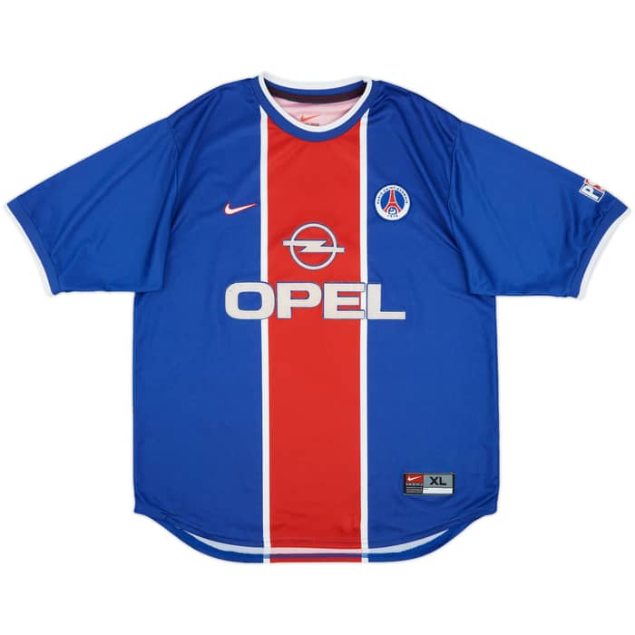 1999-00 Paris Saint-Germain Home Shirt Okocha #10 - 7/10 - (XL)
