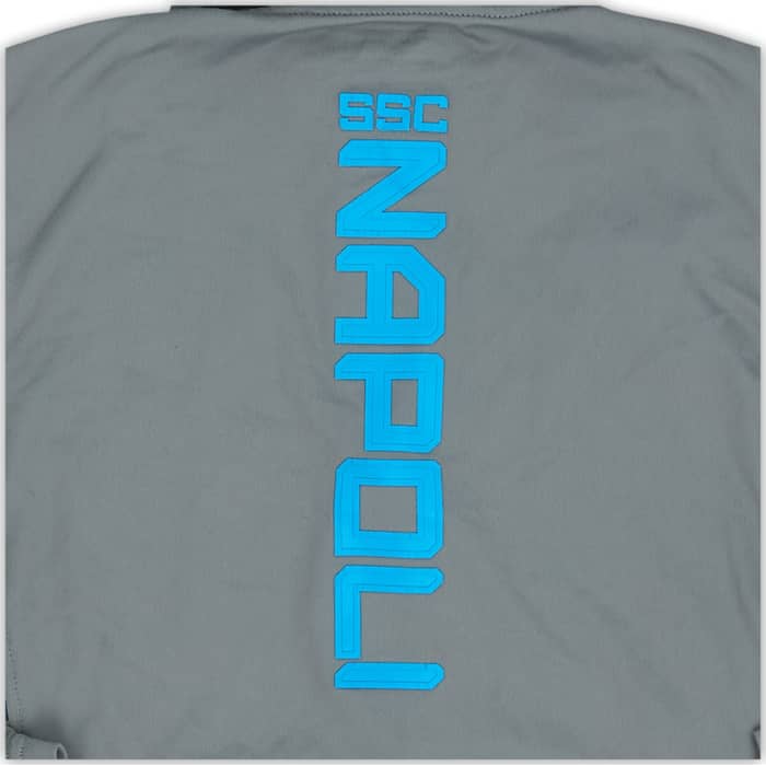 2019-20 Napoli Kappa Hooded Track Jacket - 7/10 - (XL.Boys)