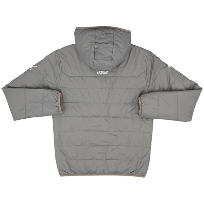 2017-18 Arsenal Puma Padded Bench Coat - 7/10 - (S)