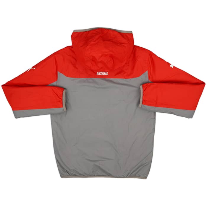 2017-18 Arsenal Puma Padded Bench Coat - 7/10 - (S)