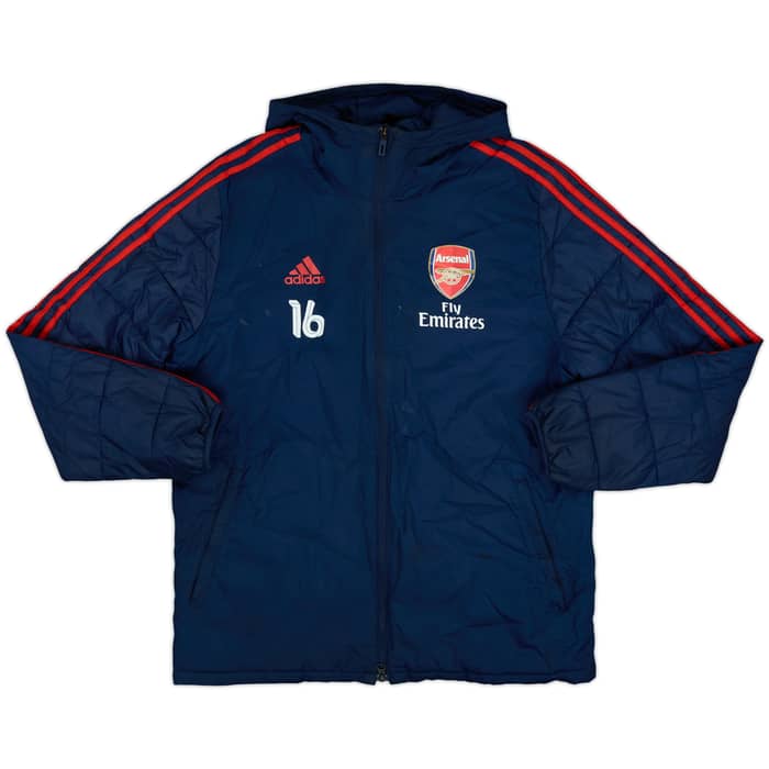 2019-20 Arsenal Player Issue adidas Padded Bench Coat #16 - 7/10 - (M)