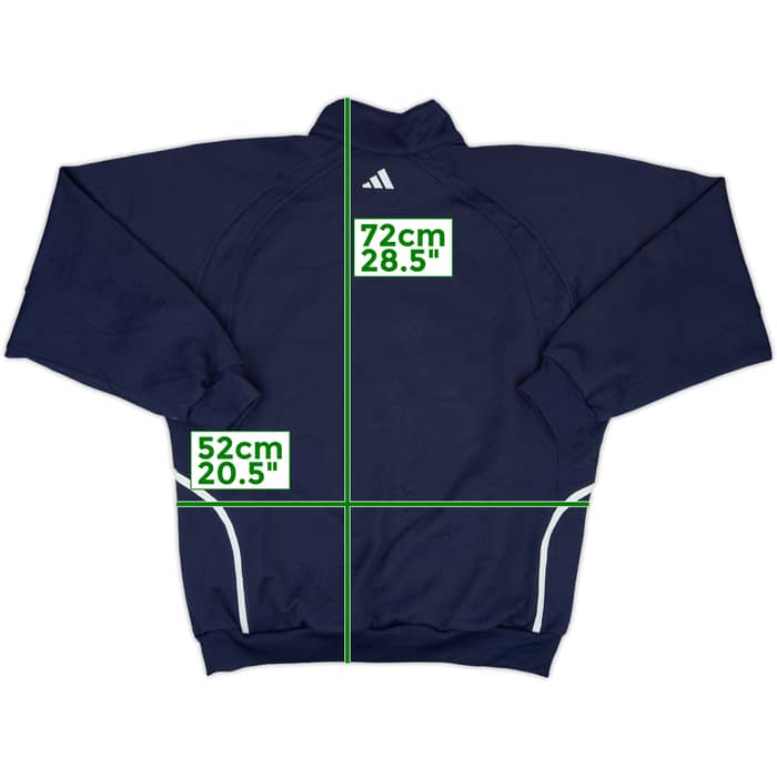 2001-02 Bordeaux adidas 1/4 Zip Training Top - 6/10 - (M/L)