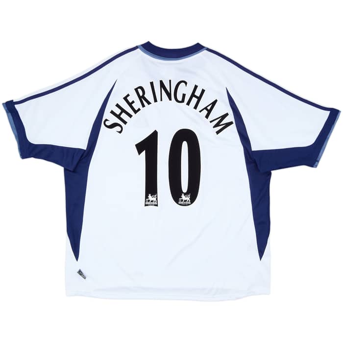 2001-02 Tottenham Home Shirt Sheringham #10 - 6/10 - (XL)