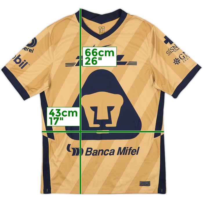 2020-21 UNAM Pumas Third Shirt - 7/10 - (M)