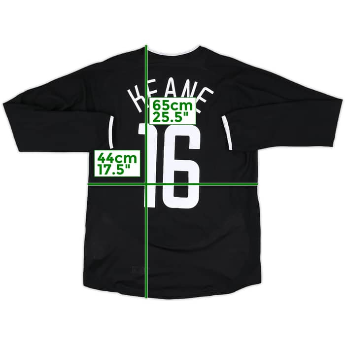 2003-05 Manchester United Away L/S Shirt Keane #16 - 8/10 - (M)