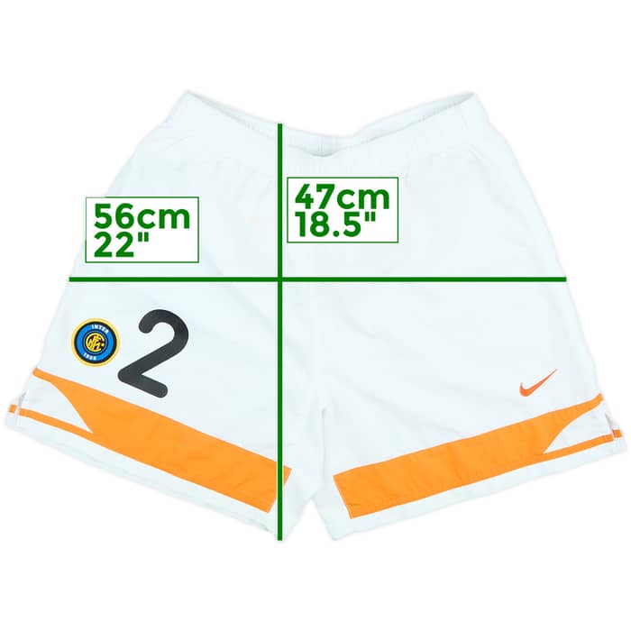 2001-02 Inter Milan Player Issue Third Shorts #2 (Cordoba)