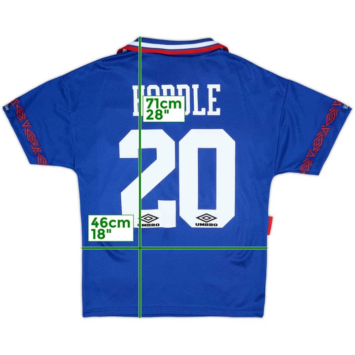1993-94 Chelsea Home Shirt and Shorts Hoddle #20 - 10/10 - (S)