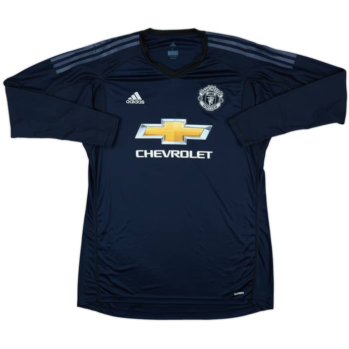 2017-18 Manchester United GK Shirt - 8/10 - (L)