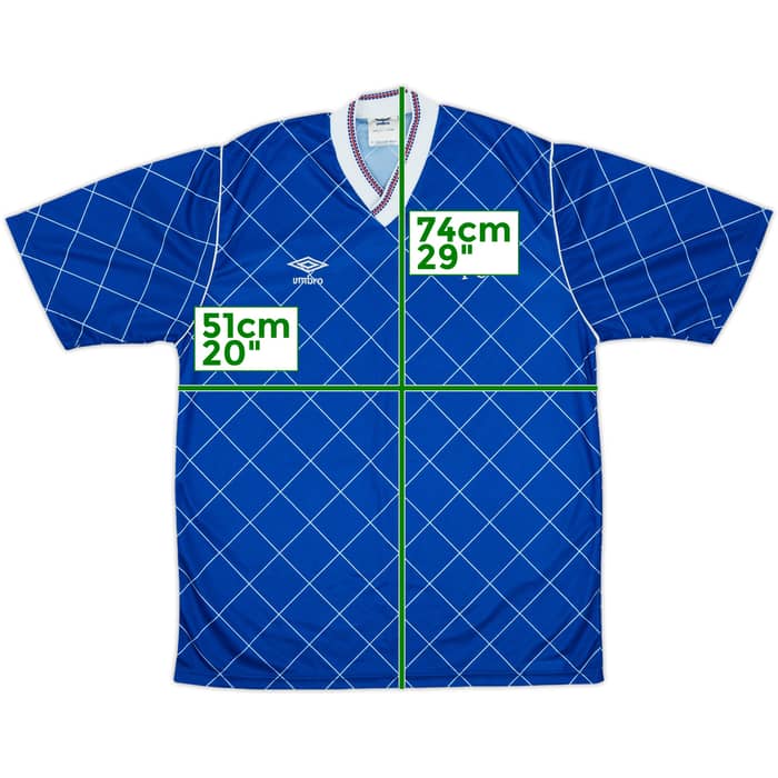 1987-89 Chelsea Home Shirt - 10/10 - (M)