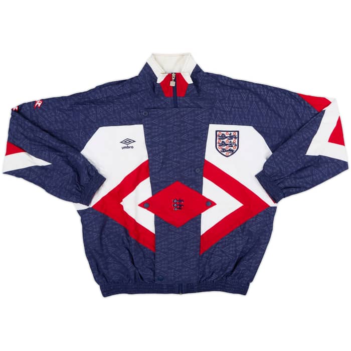 1990-92 England Umbro Tracksuit - 7/10 - (XL)