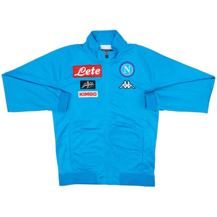 2016-17 Napoli Kappa Tracksuit - 6/10 - (S)