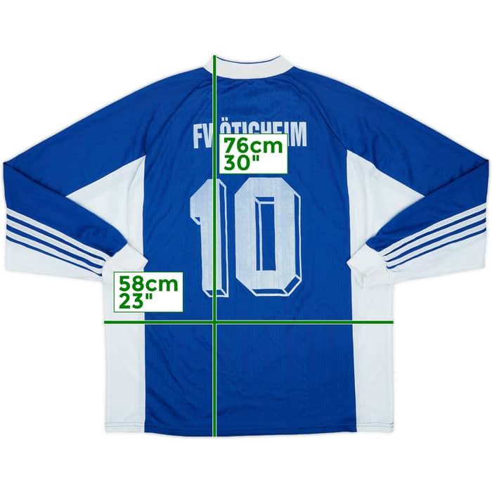 1990s adidas Template L/S Shirt #10 - 7/10 - (XL)
