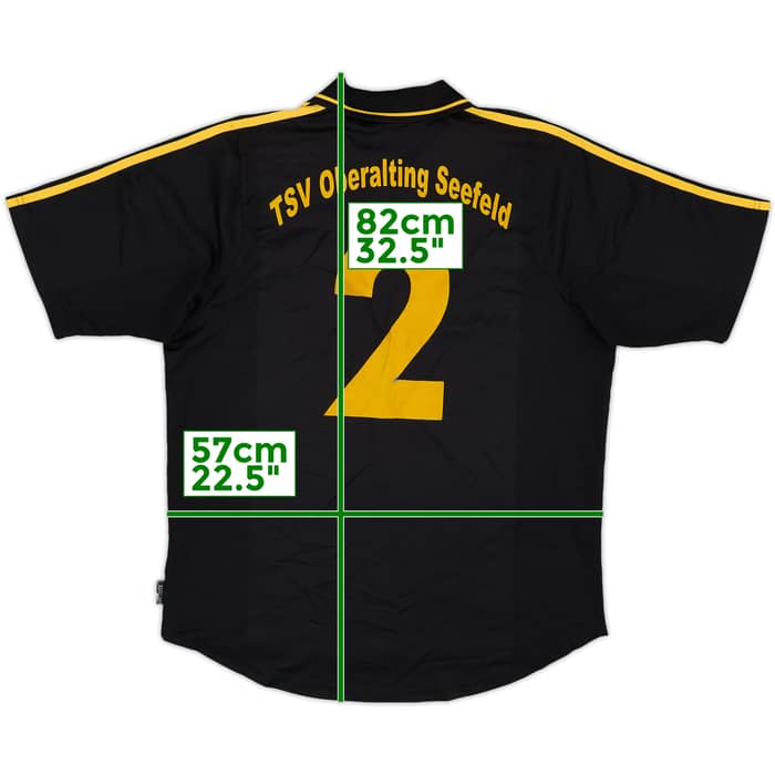 2000-01 adidas Template Shirt #2 - 7/10 - (XL)