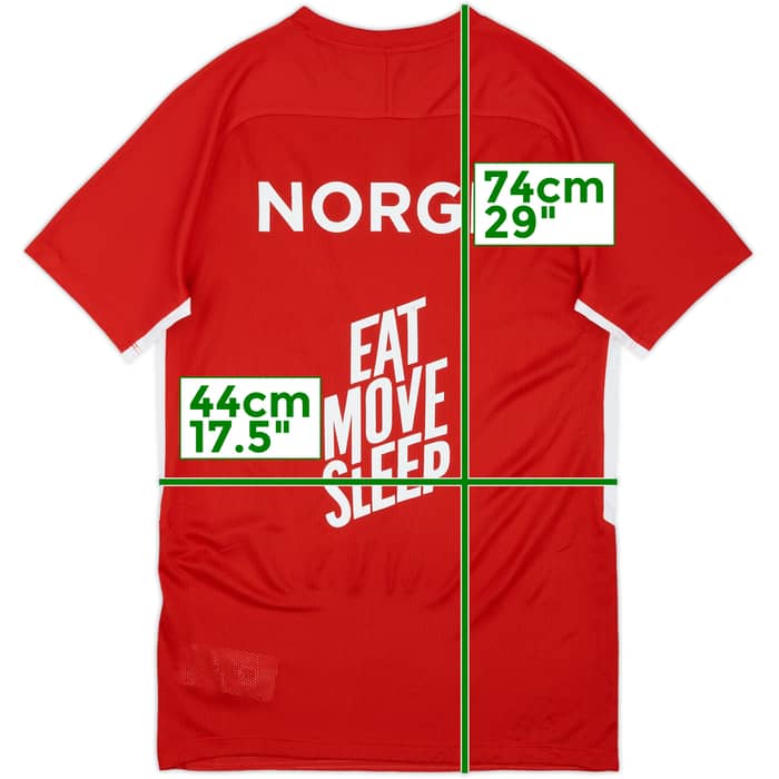 2018-19 Norway Nike Training Shirt - 9/10 - (S)
