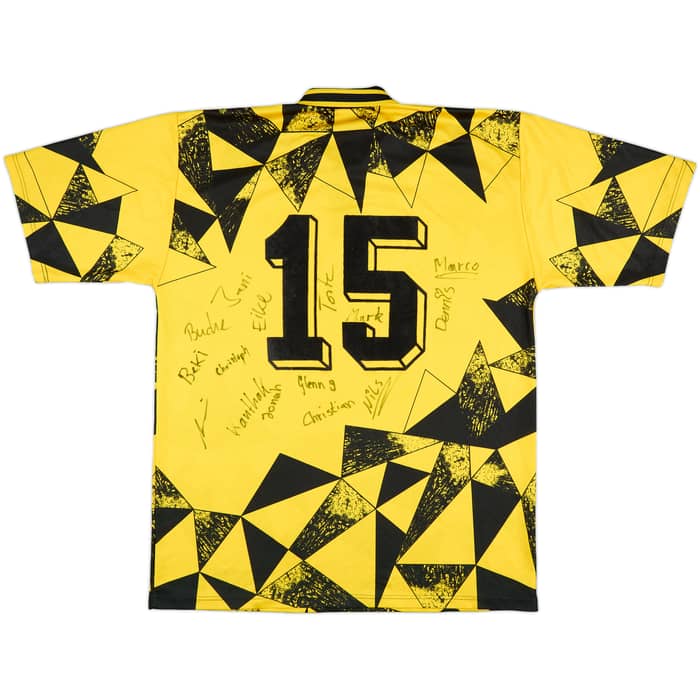 1995-96 Erima Template Signed Shirt #15 (TSV Wrestedt-Stederdorf) - 6/10 - (XXL)