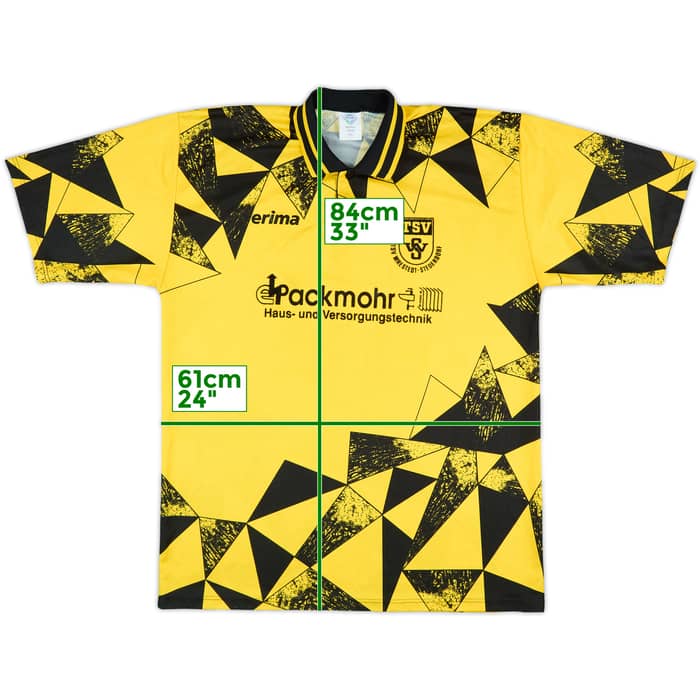 1995-96 Erima Template Signed Shirt #15 (TSV Wrestedt-Stederdorf) - 6/10 - (XXL)
