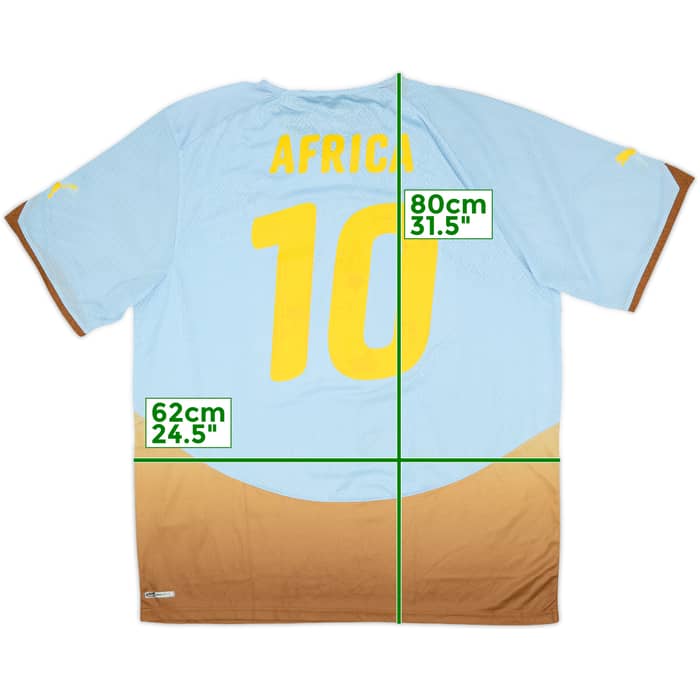 2010-11 Africa Unity Special Edition Third Shirt Africa #10 - 7/10 - (XXL)